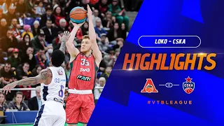 Lokomotiv Kuban vs CSKA Highlights January, 13 | Season 2023-24