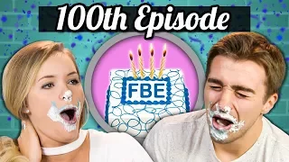 100TH EPISODE! - ICE CREAM CAKE CHALLENGE! | College Kids Vs. Food