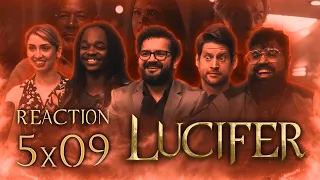 Lucifer - 5x9 Family Dinner - Group Reaction