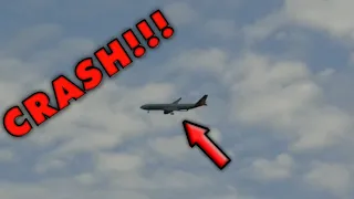 #RC AIRPLANE BRUTAL CRASH😱 | AIRBUS A-330-300 MODEL JET DEEP IMPACT! TOTAL DESTROYED