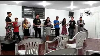 culto dos jovens igreja pendecostal raíz de Jesse.rua Leonardo da Vinci Tarumã n°720