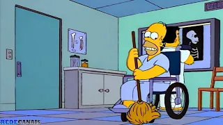 Homer no hospital