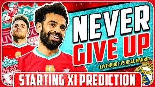 LIVERPOOL COMEBACK AGAIN?! Liverpool vs Real Madrid Starting XI Prediction