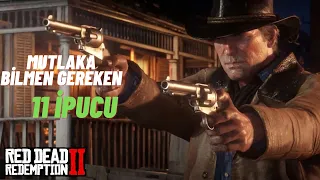 RDR 2 ONLİNE MUTLAKA BİLMEN GEREKEN 11 İPUCU & TAVSİYE !