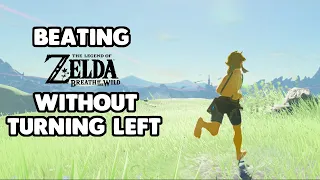 Can you beat Breath of the Wild Without Turning Left?