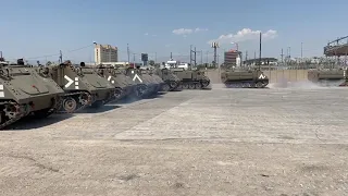 Israeli M113A2 driving experiences in Las Vegas