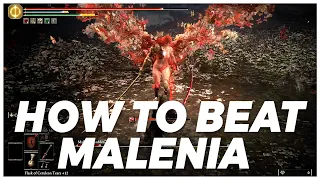 How to Beat Malenia Blade of Miquella and Goddess of Rot | Hardest Elden Ring Boss Fight?