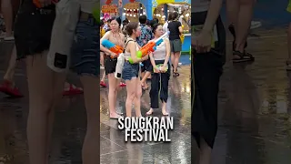 Bangkok Songkran Festival Lady 2023 | Songkran Bangkok | Thailan 🇹🇭
