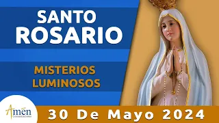 Santo Rosario Hoy Jueves 30 Mayo 2024 l Padre Carlos Yepes l Misterios  luminosos