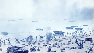 Bloody Combat Footage In The Battle of Normandy – Rare Color Footage You've Never Seen Before [HD]