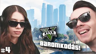 GTA V Baromkodás a BARÁTNŐMMEL #4 - CHAOS MOD