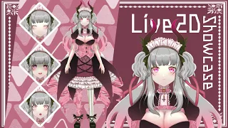 【Live2D】Vtuberモデリングサンプル【Showcase/宵闇桜歌様】