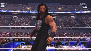 WWE 2K24 tribal chief vs the big dog