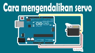 Tutorial 7:Cara mengendalikan servo menggunakan Arduino