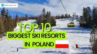 TOP 10 Biggest Ski Resorts in POLAND! Which ski resort is your favorite?