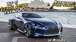 Top 5 Lexus LC500 5.0 V8 Exhausts