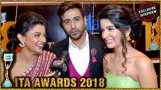 Tanvi Dogra, Dishank Arora and Starcast of Jiji Maa At ITA Awards 2018 | FUN INTERVIEW