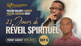21 Jours de Réveil Spirituel  | Salvation Church of God | Pasteur Malory Laurent--Day 6