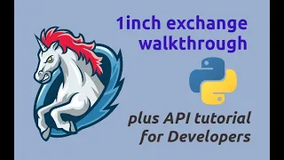 1inch.exchange walkthrough + API tutorial