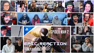 Spider Man 2  ps5 Trailer Reaction Mashup | Gameplay Reveal Trailer Reaction Mashup