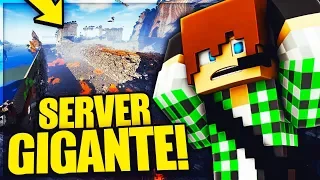 TOUR DI UN SERVER ENORME DI MINECRAFT VANILLA - RED CRAFT