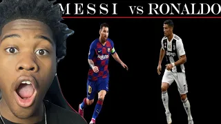 AMERICAN REACTS To Messi vs Ronaldo - The Best Goat Comparison!!