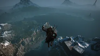 Jumping from the HIGHEST POINT in The Witcher 3