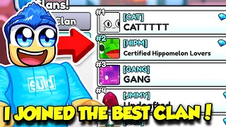 I Joined The TOP CLAN In Pet Simulator 99!!