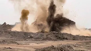 Let's Blast! - Industrial Explosives During Blasting #Engineering #rockblasting #mines