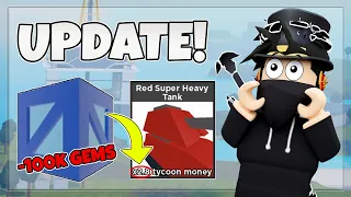 *NEW* WORKERS UPDATE! SPENDING 100K GEMS FOR THE NEW BEST PET! (Roblox Noob Army Tycoon)