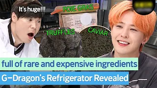 G-Dragon's refrigerator contained the world's top 3 delicacies😮 | Chef & My Fridge