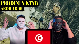 FEDDINI X KTYB - ARDH ARDH | Egyptian Reaction