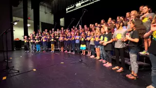 The Barton Hills Choir sings 'This Is A Call' by The Foo Fighters