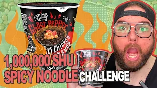 Daebak Spicy Noodle Challenge #CanOrNotChallenge Ghost Pepper Spicy Chicken Million Scoville