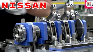 2022 Nissan Rogue 1 5L VC Turbo Engine Assembly and Production
