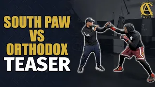 9 Minute  South paw vs Orthodox Teaser. [ How to box the opposite stance.]