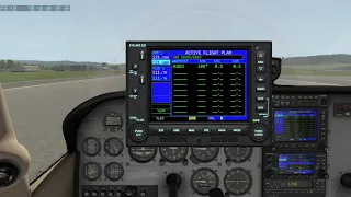 X-Plane 11- Import and fly via auto-pilot a flight plan in the (Garmin) 530