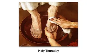 Taking the form of a slave.  Homily for Holy Thursday