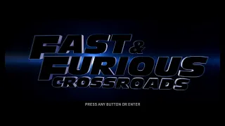 Fast and Furious Crossroads game review, intro, menu, COOL GAME! First 15 minutes of gameplay