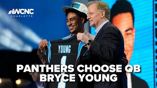 With No. 1 pick in 2023 NFL Draft, Panthers select Bryce Young