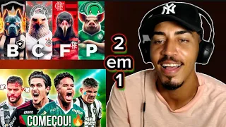 React- UM TIME POR LETRA DE A a Z e BRASILEIRÃO COMEÇOU PEGANDO FOGO! FUTPARÓDIAS