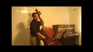 BRITTEN: March "Frank Bridge" Variations double bass excerpt.Damián Rubido González, double bass