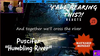 I Loved This One! First Time Reaction Puscifer "The Humbling River" YHT Reacts Maynard Mondays