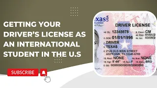 How to get your Learner’s Permit and Driver’s License | as an International Student in U.S