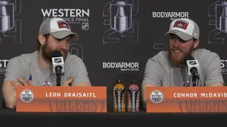 POST-RAW | Leon Draisaitl, Connor McDavid 06.02.24