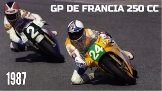 1987 Gran Premio de Francia 250cc. Le Mans