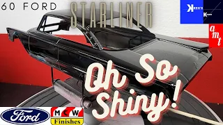 60 AMT FORD STARLINER.. IT'S PAINTED! Sorry for the low volume...