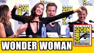 WONDER WOMAN Comic Con Panel - Gal Gadot, Chris Pine, Connie Nielsen, Patty Jenkins