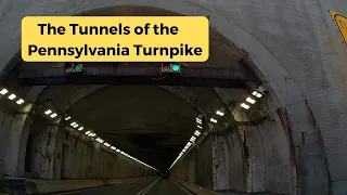 Drive through the PA Turnpike Tunnels | The 4 Tunnels Of I-76 The Active Pennsylvania Turnpike