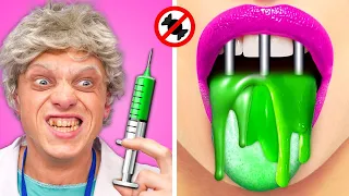 NIÑOS VS DOCTOR EN LA CÁRCEL || Increíbles Trucos Para Padres & Momentos Divertidos en la Cárcel